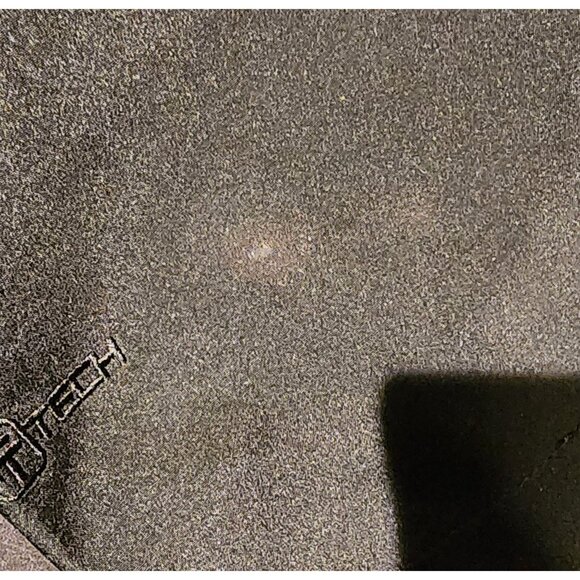 Women's Black Hooded Jacket 3X 22W-24W W/ Pink Accents Full Zip Pockets Polyeste - Picture 6 of 16